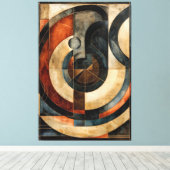 Abstrakte Essenz Leinwanddruck (Insitu (Holzboden))