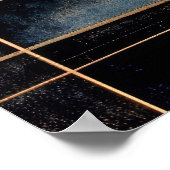 Abstrakte Essenz Poster (Ecke)