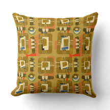 Abstrakte Ethnic Matrix - Olivenoel Aquamarin Terr