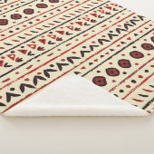 Abstrakte ethnisch nahtlose Muster Sherpadecke (3/4)