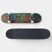Abstrakte ethnische Tapete Skateboard (Horizontal)