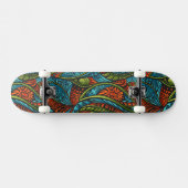 Abstrakte ethnische Tapete Skateboard (Horizontal)