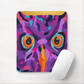 Abstrakte Eule Mousepad (Mit Mouse)