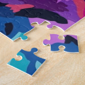 Abstrakte Eule Puzzle (Seite)
