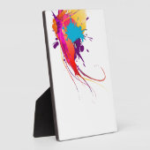 Abstrakte Exotic Butterfly Paint Spritzer Fotoplatte (Seite)