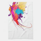 Abstrakte Exotic Butterfly Paint Spritzer Handtuch (Vertikal)