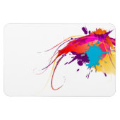 Abstrakte Exotic Butterfly Paint Spritzer Magnet (Horizontal)