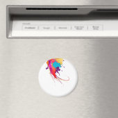 Abstrakte Exotic Butterfly Paint Spritzer Magnet (In Situ (Geschirrspüler))