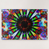 Abstrakte Explosion Puzzle (Horizontal)