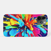 Abstrakte Explosion von Farbe und Farbe Case-Mate iPhone Hülle (Rückseite (Horizontal))
