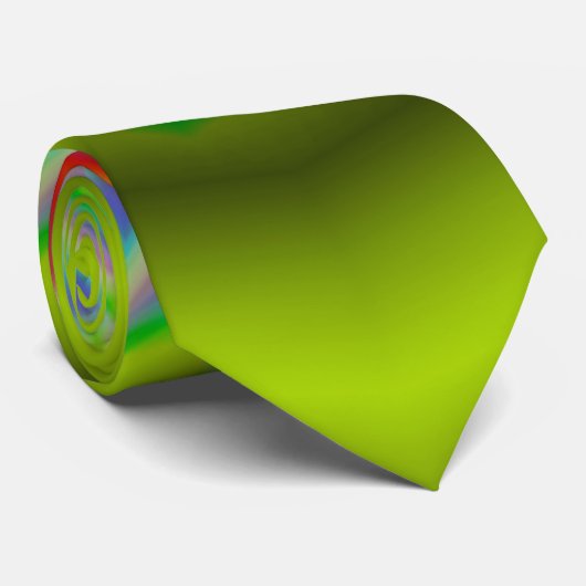 Abstrakte Explosions-Krawatte Krawatte (Gerollt)
