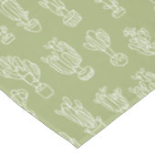 Abstrakte Expressionismus-Kaktus-Linie Tischdecke (Schrägansicht)