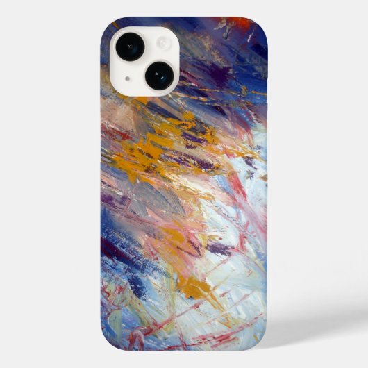 Abstrakte expressionistische Kunst Case-Mate iPhone Hülle (Rückseite)