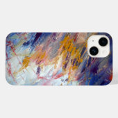 Abstrakte expressionistische Kunst Case-Mate iPhone Hülle (Rückseite (Horizontal))