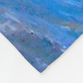 Abstrakte expressionistische Malerei 1997 Fleecedecke (Ecke)