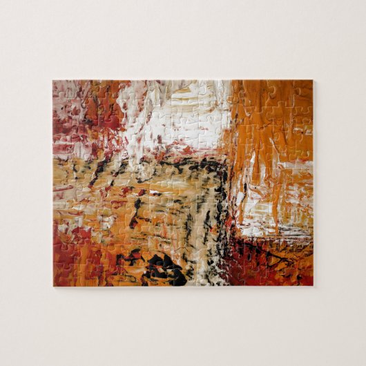 Abstrakte expressionistische Malerei Puzzle (Horizontal)