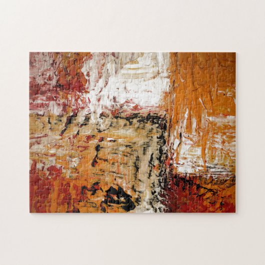 Abstrakte expressionistische Malerei Puzzle (Horizontal)
