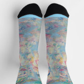 Abstrakte "Extravagante" Crew Socken (Oben)