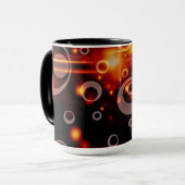 Abstrakte Extravagante Tasse (Vorderseite Links)