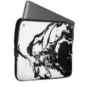 Abstrakte Faces Incidental Art Electronics Bag Laptopschutzhülle (Vorne Rechts)