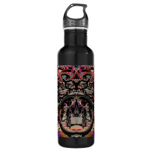 Abstrakte Fahrradflasche Trinkflasche