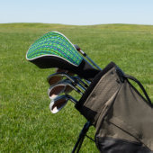 Abstrakte Fairways Golf Headcover (In SItu)