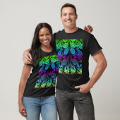 abstrakte Falten T-Shirt (Unisex)