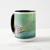 Abstrakte Fantasie Tasse (Vorderseite Links)