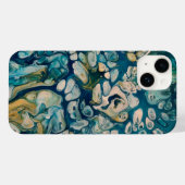Abstrakte Fantasie unter Wasser Case-Mate iPhone Hülle (Rückseite (Horizontal))