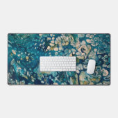 Abstrakte Fantasie unter Wasser Schreibtischunterlage (Tastatur & Maus)