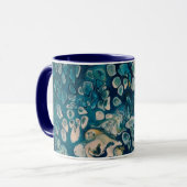 Abstrakte Fantasie unter Wasser Tasse (Vorderseite Links)