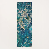 Abstrakte Fantasie unter Wasser Yogamatte (Rückseite)