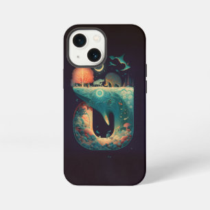 Abstrakte Fantasien Welt der unmöglichen Objekte iPhone 13 Mini Hülle