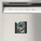 Abstrakte Fantasien Welt der unmöglichen Objekte Magnet (In Situ (Geschirrspüler))
