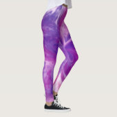 Abstrakte Fantasy-Blume Aquarell Leggings (Rechts)