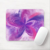 Abstrakte Fantasy-Blume Aquarell Mousepad (Mit Mouse)