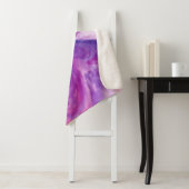 Abstrakte Fantasy-Blume Aquarell Sherpadecke (Beispiel)
