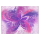 Abstrakte Fantasy-Blume Aquarell Tischdecke (Vorderseite (Horizontal))