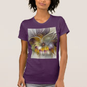 Abstrakte Fantasy Blume Fraktal Kunst, Dichtung un T-Shirt (Vorderseite)
