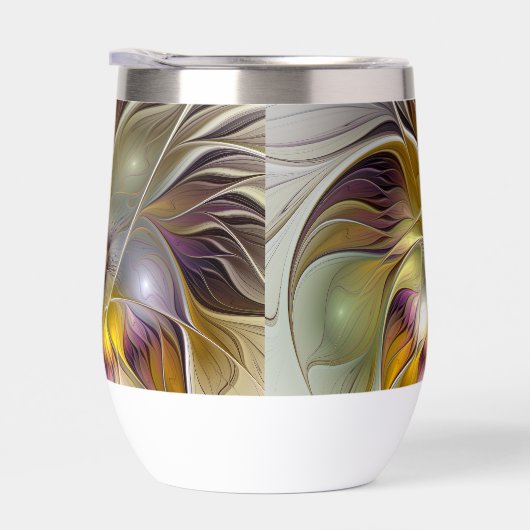 Abstrakte Fantasy-Blume Modernes Fraktal (Rechts)