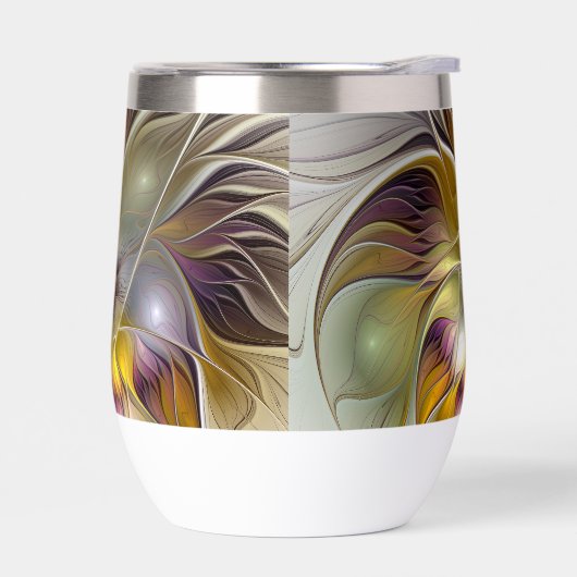 Abstrakte Fantasy-Blume Modernes Fraktal (Links)