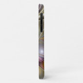 Abstrakte Fantasy-Blume Modernes Fraktal Case-Mate iPhone Hülle (Hinten/Links)