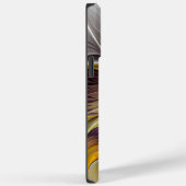 Abstrakte Fantasy-Blume Modernes Fraktal Case-Mate iPhone Hülle (Rückseite / Rechts)