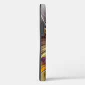 Abstrakte Fantasy-Blume Modernes Fraktal Case-Mate iPhone Hülle (Rückseite / Rechts)