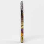 Abstrakte Fantasy-Blume Modernes Fraktal Case-Mate iPhone Hülle (Hinten/Rechts)