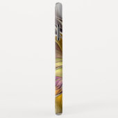 Abstrakte Fantasy-Blume Modernes Fraktal Case-Mate iPhone Hülle (Hinten/Rechts)