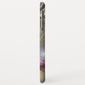 Abstrakte Fantasy-Blume Modernes Fraktal Case-Mate iPhone Hülle (Hinten/Links)