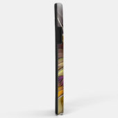 Abstrakte Fantasy-Blume Modernes Fraktal Case-Mate iPhone Hülle (Hinten/Rechts)