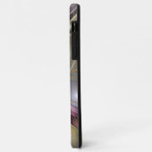 Abstrakte Fantasy-Blume Modernes Fraktal Case-Mate iPhone Hülle (Hinten/Links)