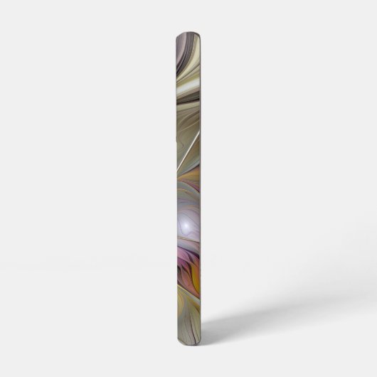 Abstrakte Fantasy-Blume Modernes Fraktal Samsung Galaxy Hülle (Linke Seite)